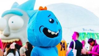 2026 샌디에이고 코믹콘, '릭 앤 모티' 미스터 미식스 코스프레 등장