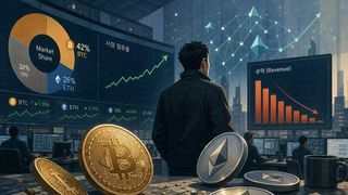 코인베이스 매출 19%↓, 순손실 예상보다 3배 커