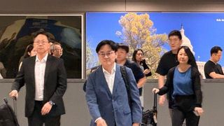 방미 김정관 "대미투자 막판 다양한 쟁점…어떻게든 해결 목표"