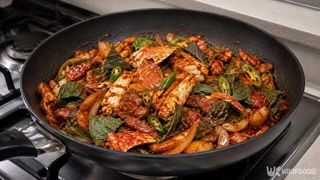 “제육볶음에 꽃게 넣어보세요” 매콤한 양념 밴 꽃게살까지 밥도둑 됩니다