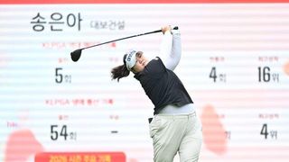 2년차 송은아, KLPGA 챔피언십 첫날 선두…'4승 도전' 김민솔 1타 차 2위(종합)