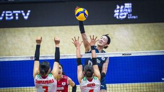 한국 여자배구, 아시아선수권서 일본에 0-3 완패