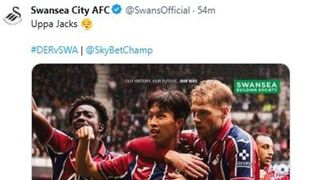 '엄지성 1골 1도움' 스완지, 더비에 3-0 완승…리그 3경기 무패