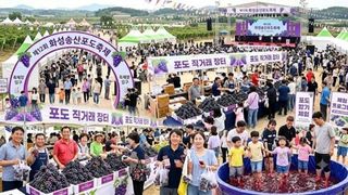 제12회 화성송산포도축제, 에코팜테마파크서 진행