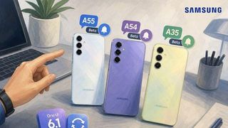 갤럭시 A55·A54·A35, 원UI9 베타 다음 주 합류 전망…A35는 서버서 빌드 포착