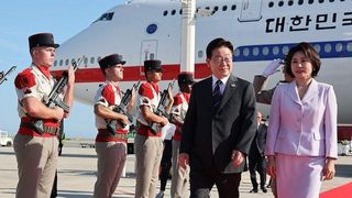 李대통령, 프랑스 도착…내일 영화·영상 정상회의 참석