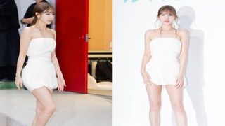'여신 그 자체' 나연, 성수동 행사서 감탄 쏟아졌다