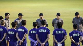 [아시안게임] 축구팀 태운 버스가 야구장으로…이민성호 지연 도착