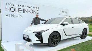 안지민, 렉서스 마스터즈 첫 홀인원 ES 350e 부상