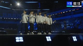 [롤드컵] 8강 문, 한 번만 더 두드리면... T1, 40분 혈투 끝 MKOI에 1세트 선승